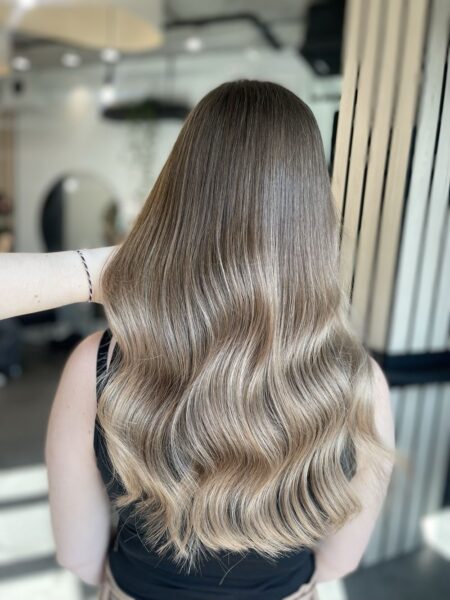 Naturalne blond refleksy