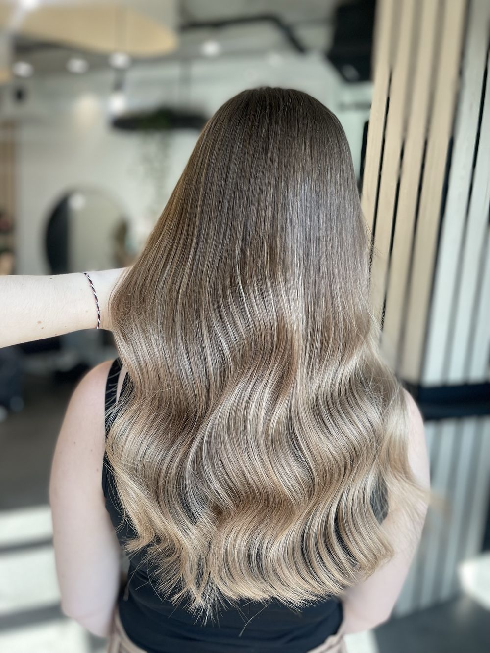 Naturalne blond refleksy