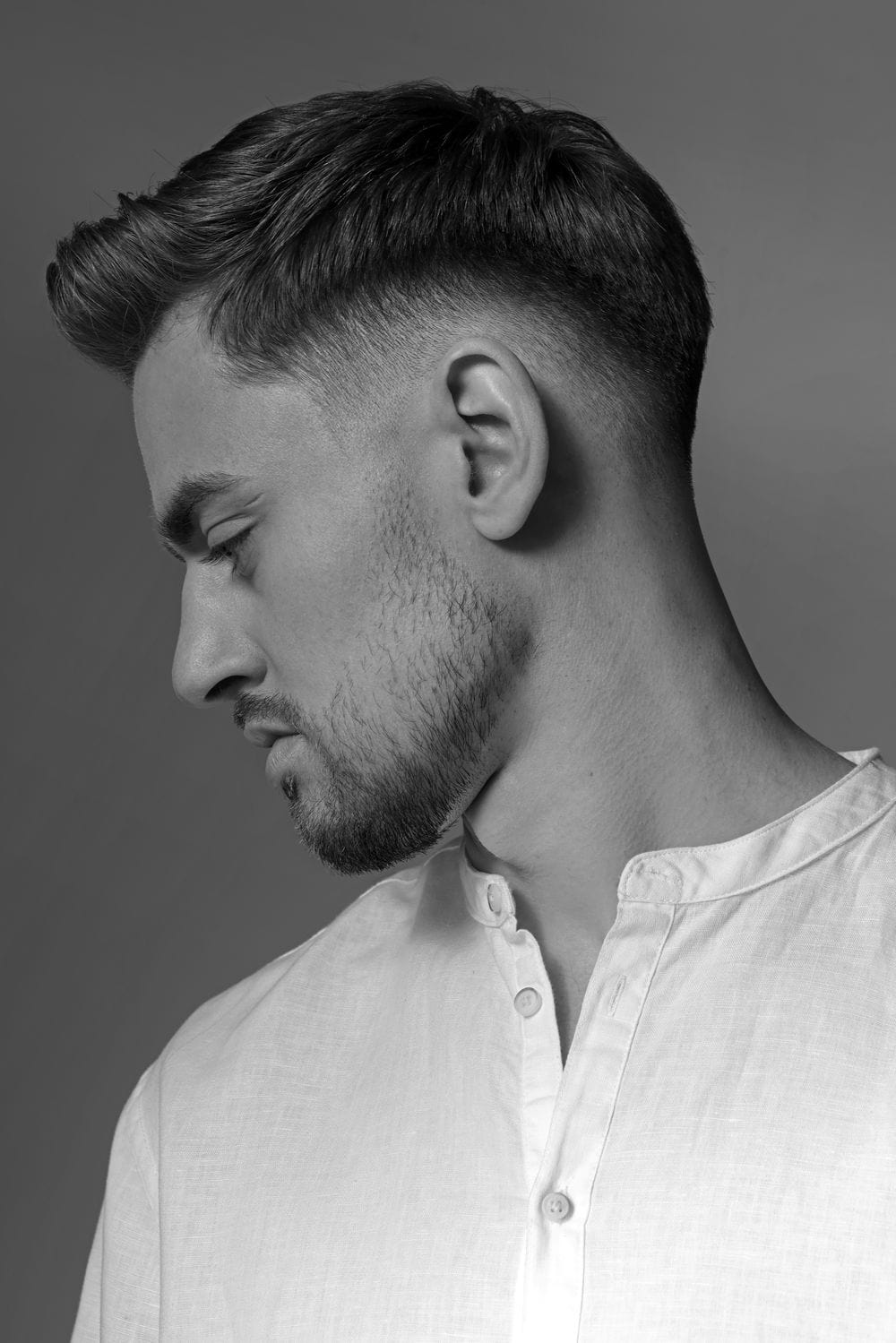 fryzury skin fade